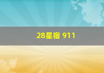 28星宿 911